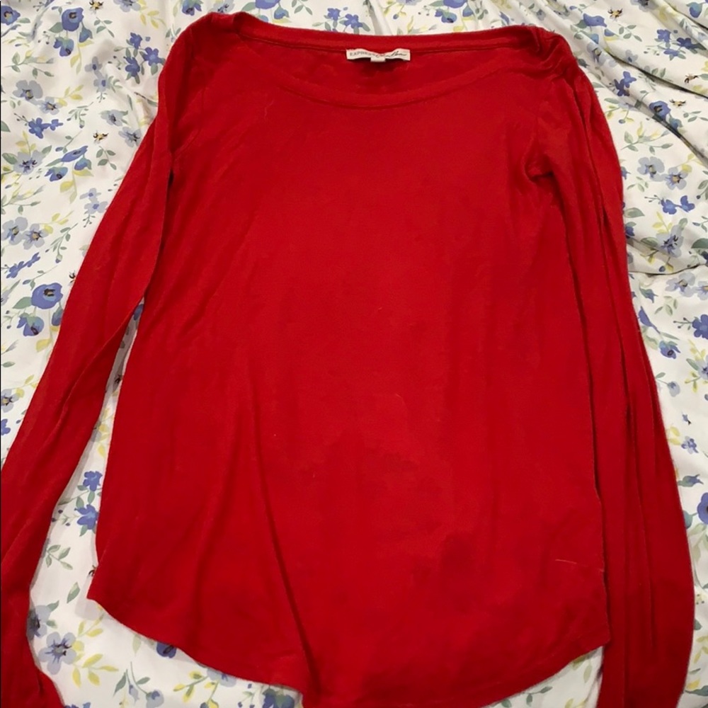 Red long sleeve